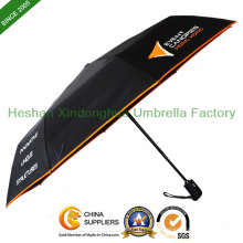 Auto abra y cierre tres veces de paraguas para publicidad (FU-3821BAF)